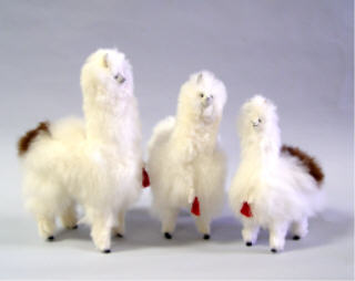 Alpaca Pelt Toy Alpacas - Large