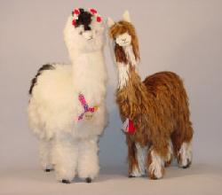 Alpaca Pelt Toy Alpacas - Oversized - Click Image to Close