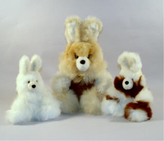 Alpaca Pelt Rabbits - Small
